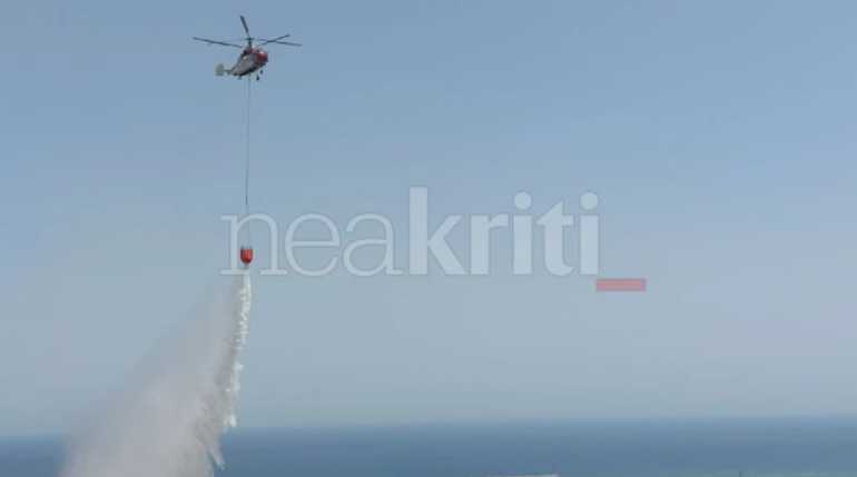 Νέα φωτιά τώρα στο Ρέθυμνο – Εστάλη 112 (Photos – Videos)