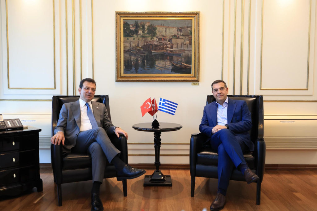 Κωνσταντινούπολη: Συνάντηση Τσίπρα – Εκρέμ Ιμάμογλου (Photos – Videos)