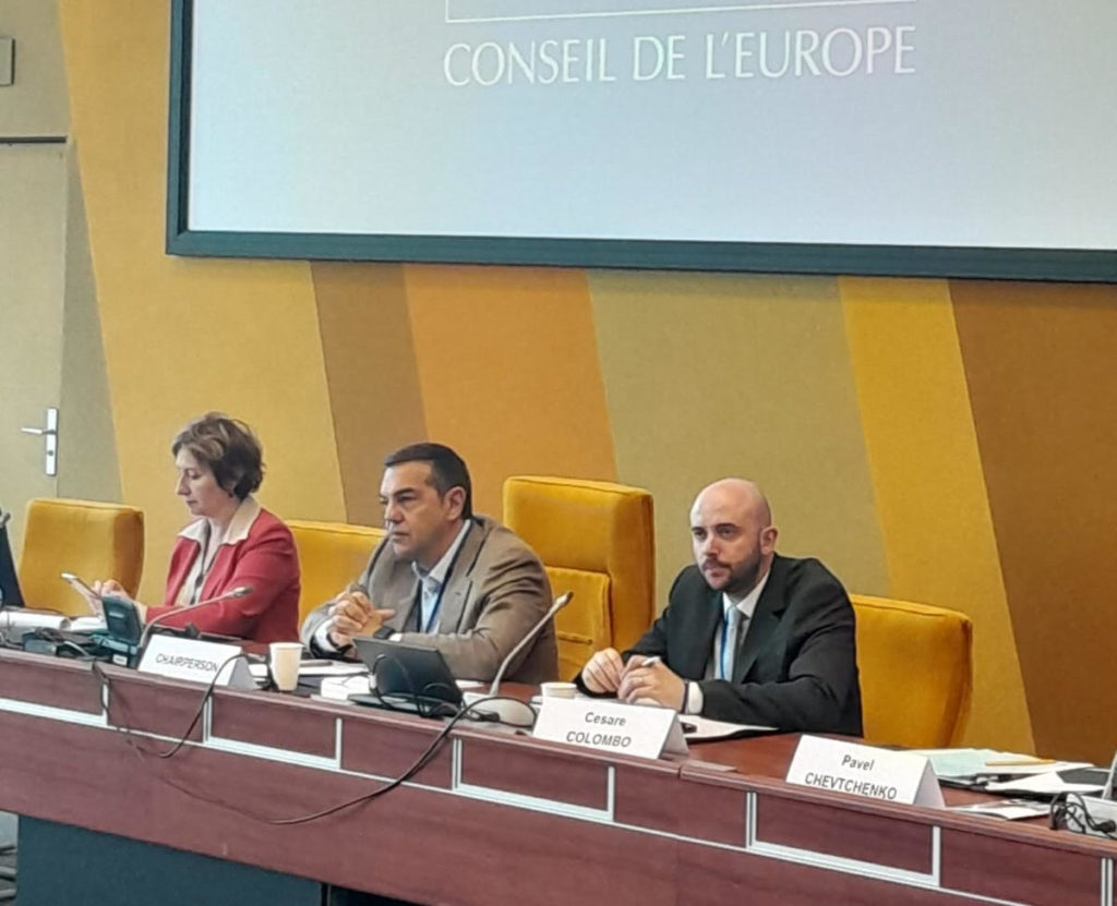 Τσίπρας: Να δώσουμε ενεργά τον αγώνα κατά του εθνικισμού και της αποσταθεροποίησης στα Βαλκάνια.