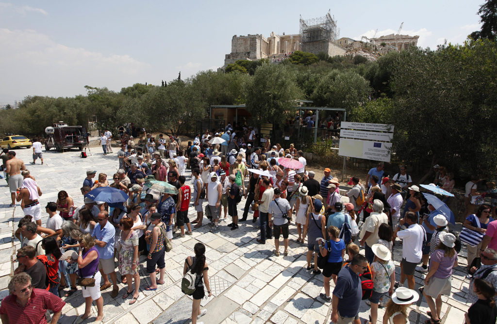 Ιδιώτες σεκιουριτάδες στην Ακρόπολη