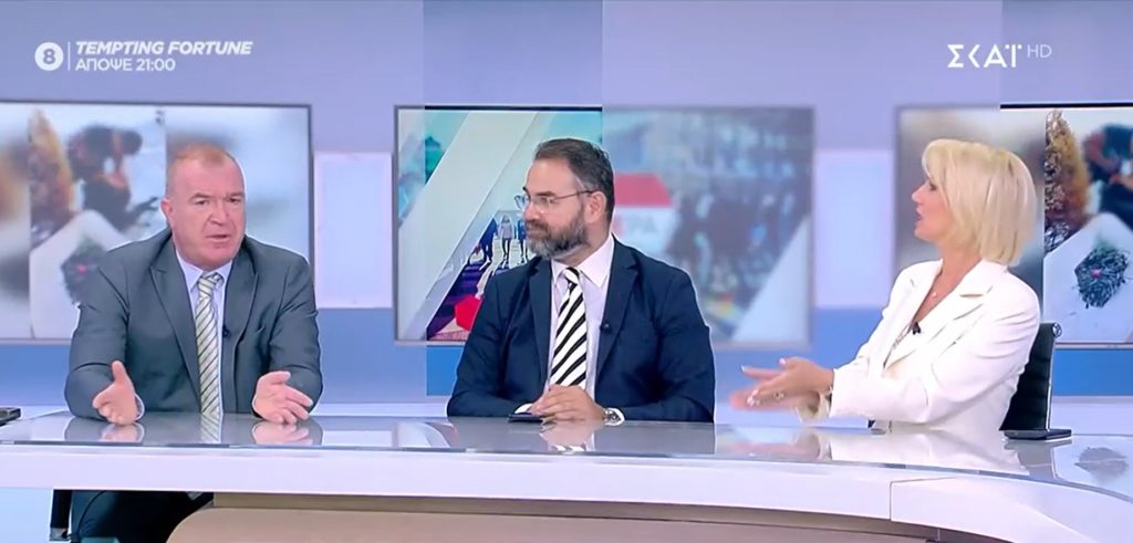 «Θα με αφήσεις χριστιανέ μου να μιλήσω;» – «Δεν είμαι χριστιανός»: Χαμός στον αέρα του ΣΚΑΪ (Video)