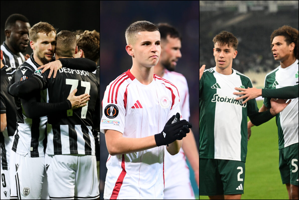 Europa and Conference League standings Where are PAOK, Olympiacos and