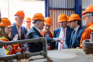 METLEN: O Εκτελεστικός Αντιπρόεδρος της Ευρωπαϊκής Επιτροπής Stéphane Séjourné στο εργοστάσιο «Αλουμίνιον της Ελλάδος»