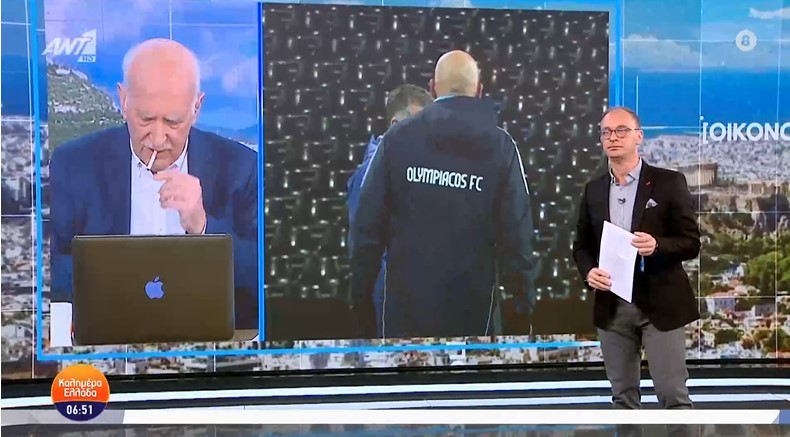 Γιώργος Παπαδάκης: «Συνελήφθη» με τσιγάρο on air – Ο «βήχας» του συνεργάτη του (Video)