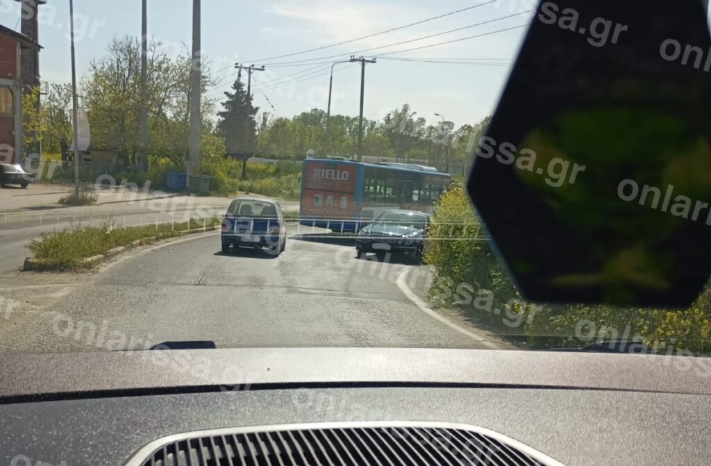 Λάρισα – Θεσσαλονίκη: Τρόμος στην παλιά Εθνική Οδό – Αυτοκίνητο μπήκε στο αντίθετο ρεύμα