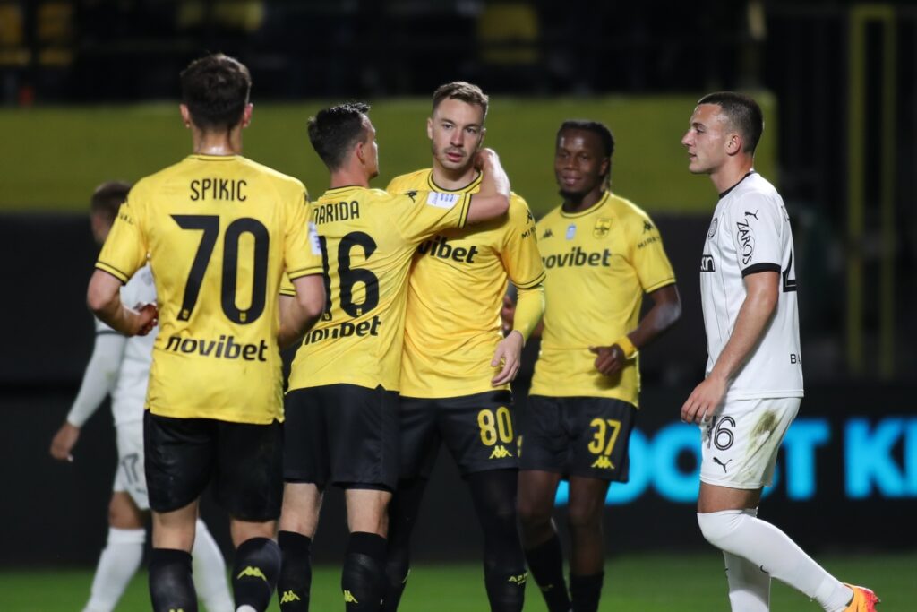 Aρης – ΟΦΗ 2-0: «2Χ2» για τους κιτρινόμαυρους στα πλέι οφ, που αγκαλιάζουν την 5η θέση της Σούπερ Λιγκ