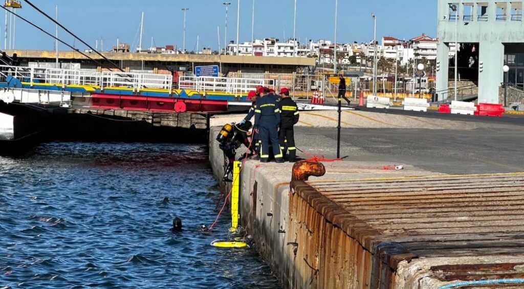 Τραγωδία στο λιμάνι του Ηρακλείου: Νεκρός ανασύρθηκε οδηγός ΙΧ που έπεσε στο νερό