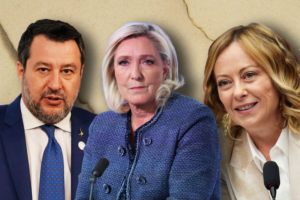 Ιταλία: Στην ακροδεξιά γραμμή Σαλβίνι και η Μελόνι κατά της καταδίκης Λεπέν