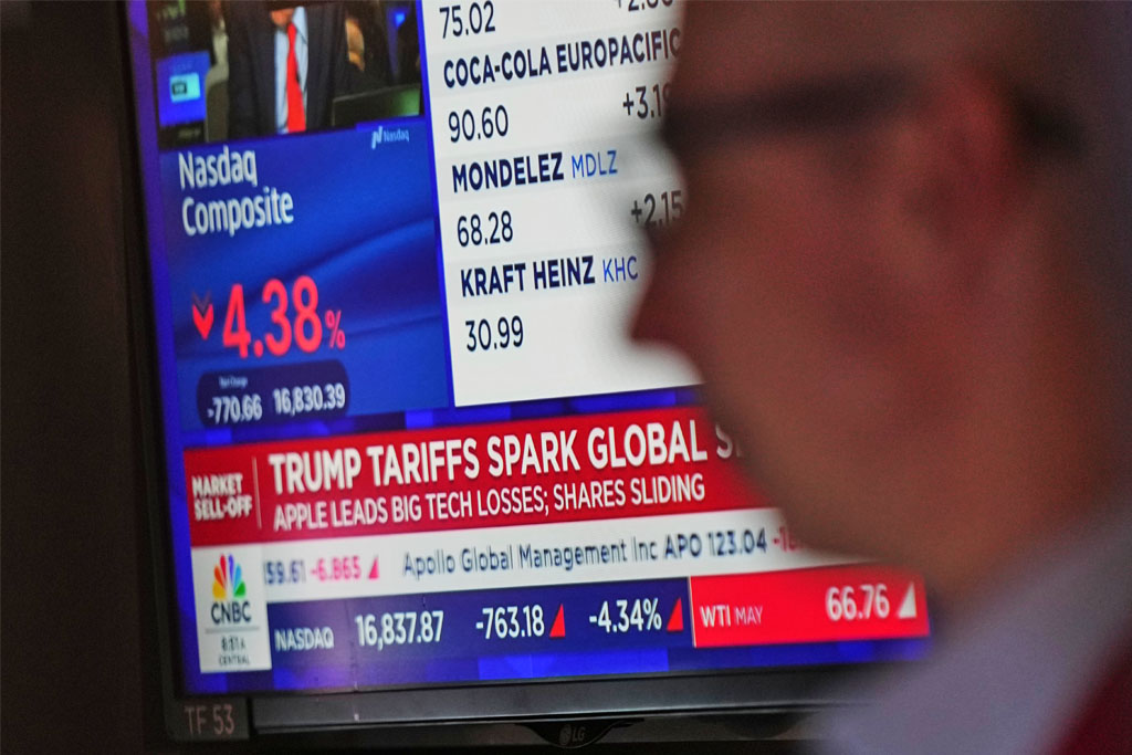 Χρηματοπιστωτικό χάος στη Wall Street – Άνοιγμα σε ελεύθερη πτώση για τις αμερικανικές μετοχές