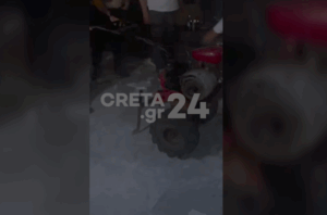 Ηράκλειο: Πήγε στον αρραβώνα με το&#8230; σκαπτικό μηχάνημα &#8211; Και έγινε viral (Video)