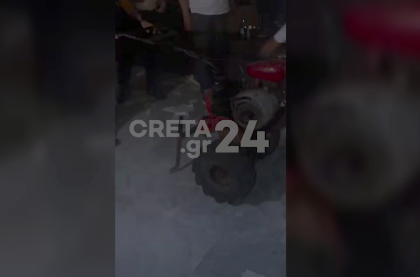 Ηράκλειο: Πήγε στον αρραβώνα με το… σκαπτικό μηχάνημα – Και έγινε viral (Video)