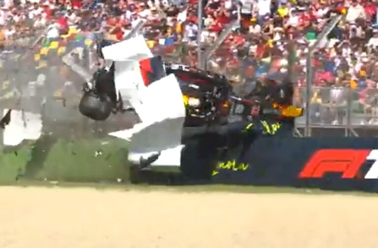 F1 – GP Ίμολα: Τρομακτικό ατύχημα για τον Τσουνόντα στις κατατακτήριες με τη Red Bull (Video)