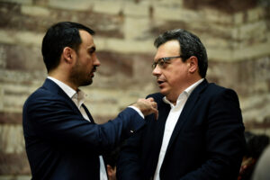 Συνάντηση Φάμελλου-Χαρίτση: Προς κοινή πρόταση προανακριτικής για τα Τέμπη στη Βουλή