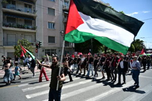 Νάκμπα: Πορεία αλληλεγγύης στην Αθήνα στις πρεσβείες ΗΠΑ και Ισραήλ (Photos)