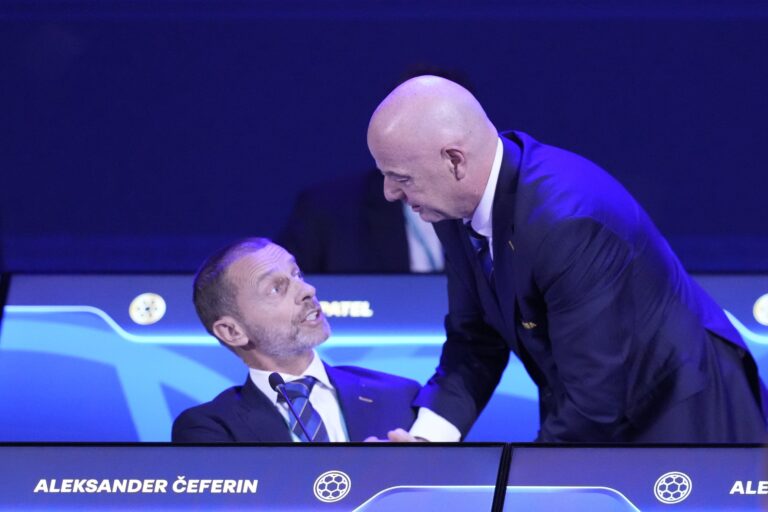 Αποχώρησε ο Τσέφεριν από το συνέδριο της FIFA λόγω καθυστέρησης του Ινφαντίνο!