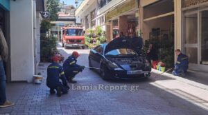 Λαμία: Οδηγός εντόπισε φίδι ενός μέτρου μέσα στο αυτοκίνητό του (Video)