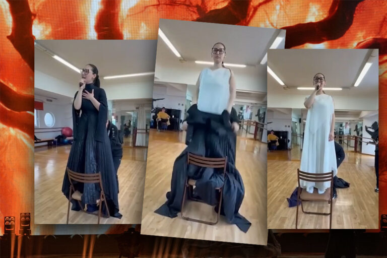 Eurovision 2025: Έτσι άλλαξε ρούχα η Klavdia πάνω στη σκηνή – Το βίντεο από την πρώτη πρόβα