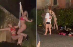 Κέρκυρα: Αναβολή για τη Δευτέρα πήραν από το Αυτόφωρο οι πέντε Αγγλίδες για το pole dancing στα παλιά Ανάκτορα (Video)