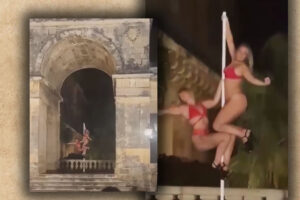 Κέρκυρα: Pole dancing στα Παλαιά Ανάκτορα &#8211; «Μπάτε σκύλοι αλέστε» στο υπουργείο Πολιτισμού (Video)