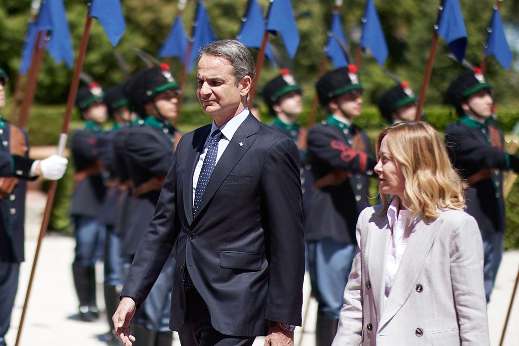 Ρώμη: Νέες υποσχέσεις Μητσοτάκη για τα τρένα μετά τη συνάντηση με Μελόνι