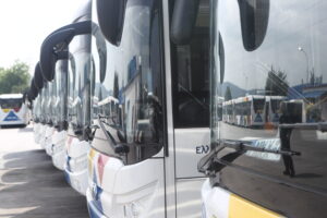 Θεσσαλονίκη: Φωτιά σε λεωφορείο του ΟΑΣΘ