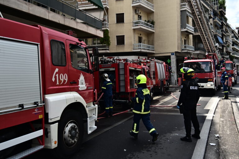 Γαλάτσι: Φωτιά σε υπόγειο πάρκινγκ πολυκατοικίας