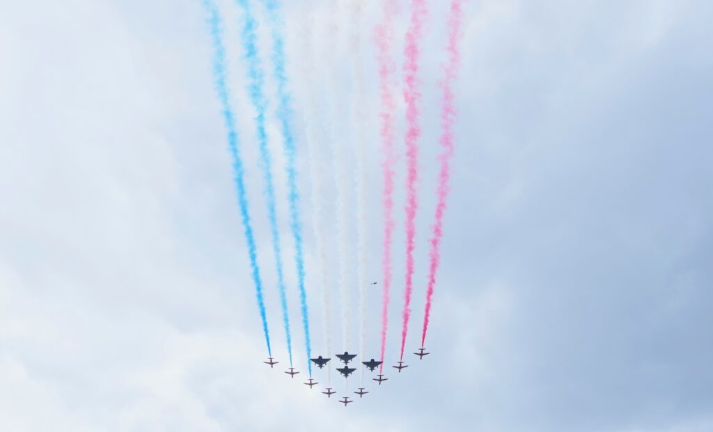 Κρήτη: Eντυπωσιακά Red Arrows της Βρετανικής Αεροπορίας