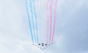 Κρήτη: Eντυπωσιακά Red Arrows της Βρετανικής Αεροπορίας