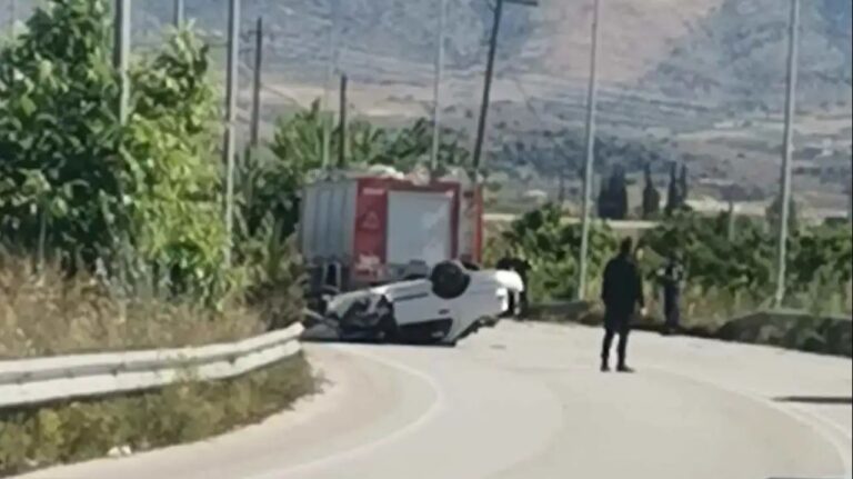 Ναύπλιο: Τροχαίο με σοβαρούς τραυματισμούς (Video)