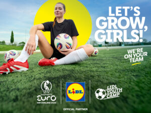 Η Lidl φέρνει το Lidl Youth Camp στο UEFA Women’s EURO 2025™