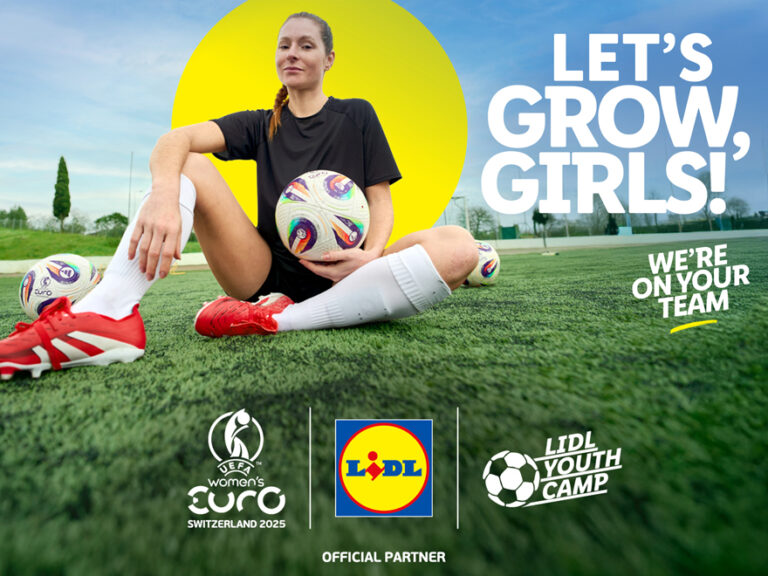 Η Lidl φέρνει το Lidl Youth Camp στο UEFA Women’s EURO 2025™