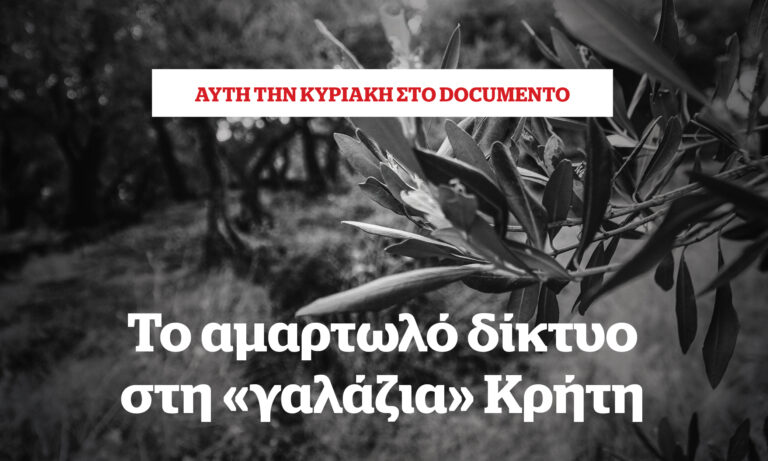 To αμαρτωλό δίκτυο στη «γαλάζια» Κρήτη – Αυτή την Κυριακή στο Documento
