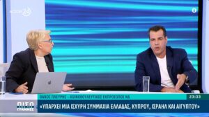 Παραλήρημα Πλεύρη για τους καλλιτέχνες που στηρίζoυν την Παλαιστίνη (Video)