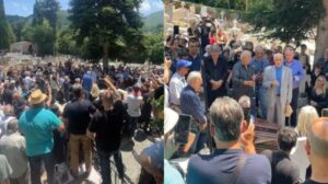 Πετρολούκας Χαλκιάς: Με κλαρίνα και μοιρολόι το τελευταίο αντίο στο Πωγώνι (Video)