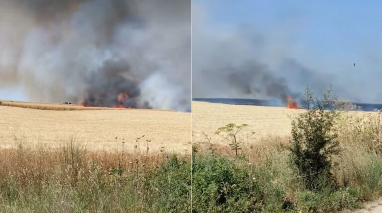 Φωτιά τώρα στο Διδυμότειχο – Σε αγροτική περιοχή