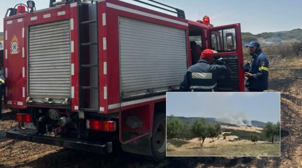 Μεγάλη φωτιά στο Ωραιόκαστρο καίει δασική έκταση – Σηκώθηκαν πέντε αεροσκάφη (Photos-Video)