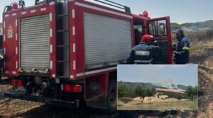 Μεγάλη φωτιά στο Ωραιόκαστρο καίει δασική έκταση &#8211; Σηκώθηκαν πέντε αεροσκάφη (Photos-Video)