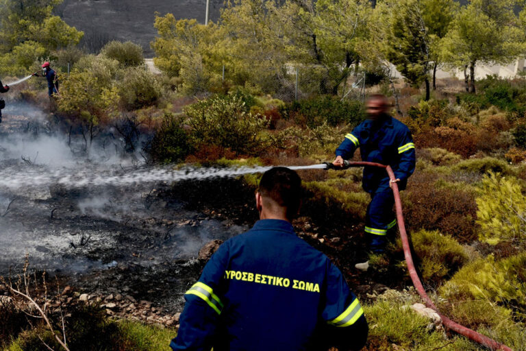 Φωτιά τώρα στον Ασπρόπυργο – Καίει σε χαμηλή βλάστηση