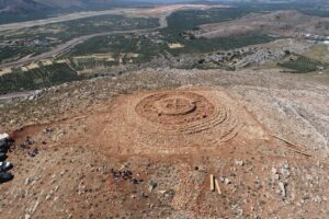 Ραντάρ δίπλα στο μοναδικό μινωικό εύρημα στο Καστέλι Ηρακλείου