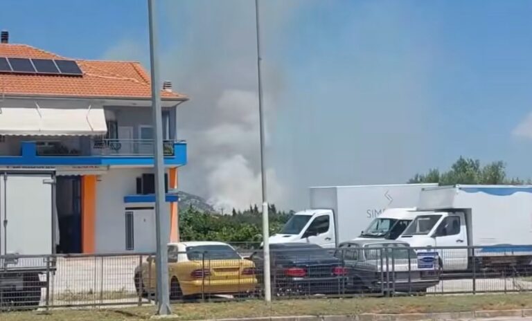 Κιλκίς: Φωτιά σε εργοστάσιο ανακύκλωσης