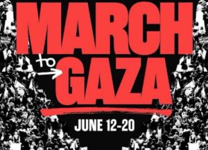 Πολιτικό χρώμα στο #MarchToGaza