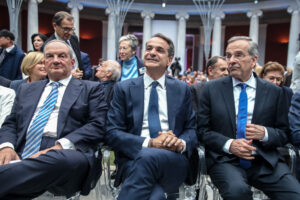 Κινούμενη άμμος τα εθνικά για Μητσοτάκη &#8211; Damage control&#8230; πριν την κοινή παρέμβαση Καραμανλή, Σαμαρά