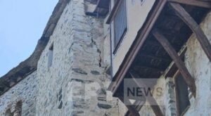 Σεισμός στο Άγιο Όρος: Ρωγμές στις Μονές Ξενοφώντος, Παντελεήμονος και Σίμωνος Πέτρας (Video)
