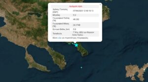 Σεισμός 5,2 Ρίχτερ στο Άγιο Όρος