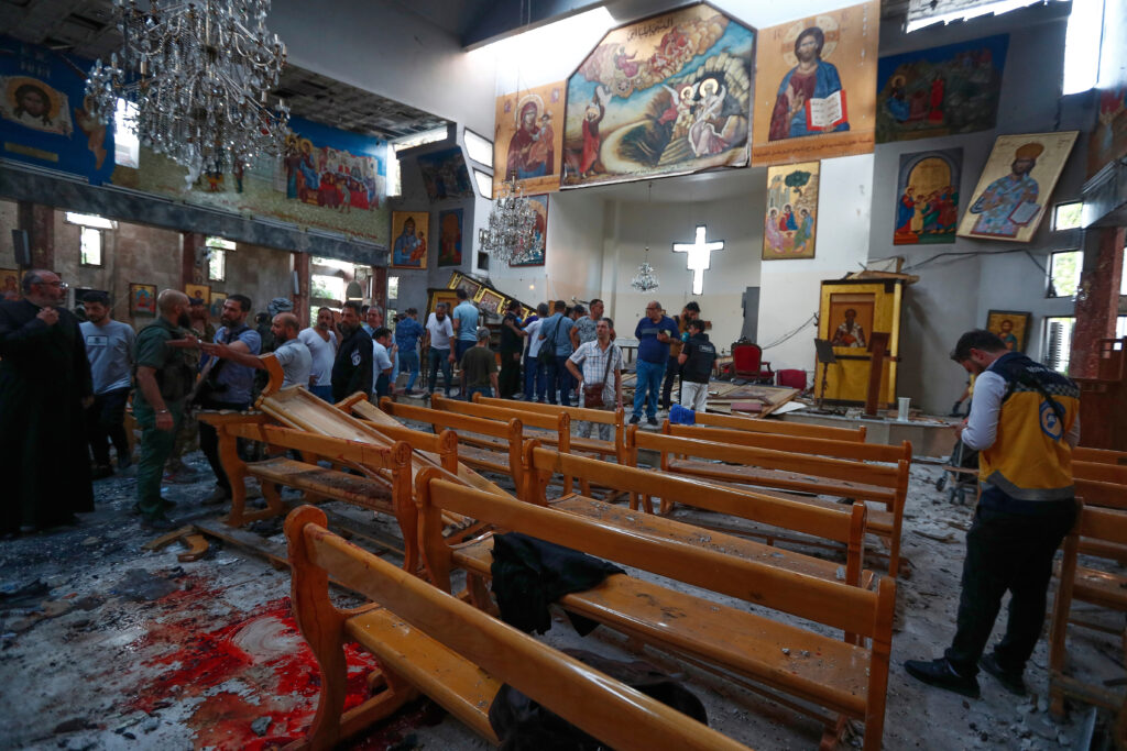 Συρία: 22 νεκροί και 63 τραυματίες από την επίθεση σε ορθόδοξη εκκλησία