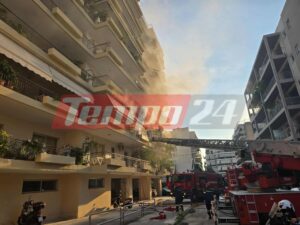 Πάτρα: Νεκρή 80χρονη από φωτιά σε διαμέρισμα (Video)