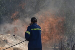 Φωτιά τώρα στο Ασήμι Ηρακλείου