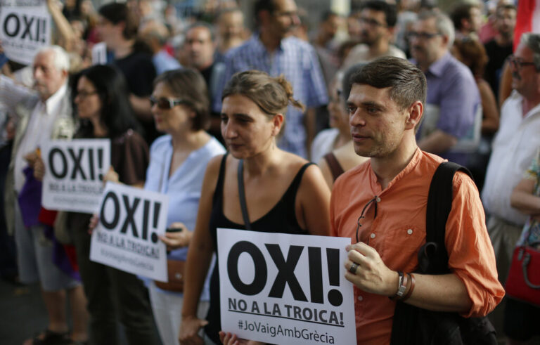 TAZ για το δημοψήφισμα του 2015: «Όταν η Ελλάδα είπε Όχι πολύ δυνατά»