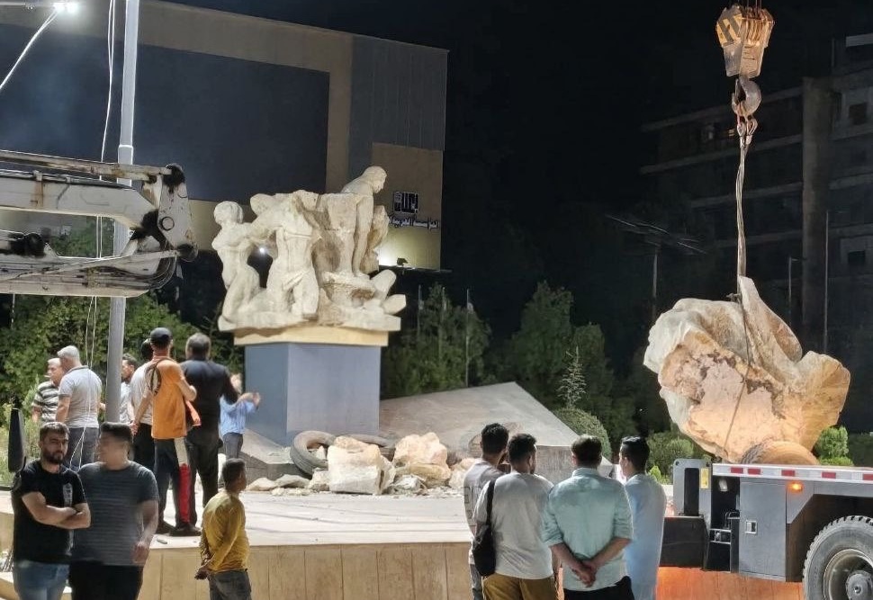 Συρία: Το καθεστώς των ισλαμιστών κατέστρεψε ιστορικό άγαλμα στο Χαλέπι