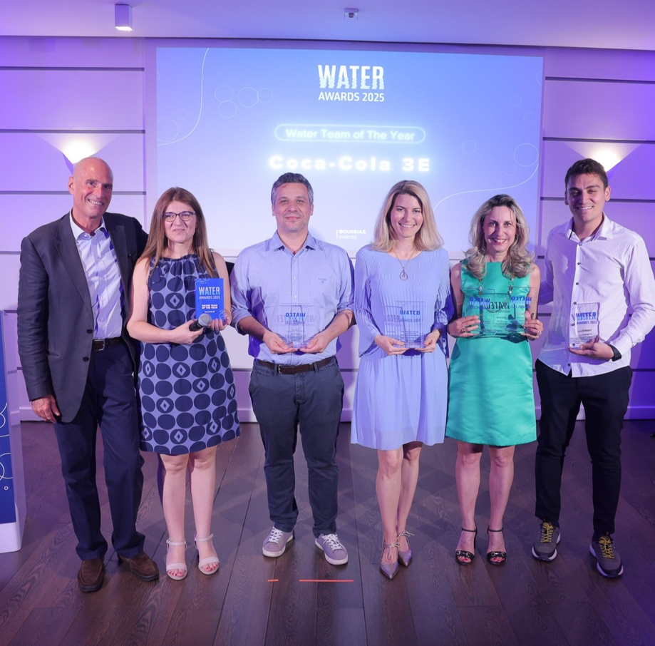 Coca-Cola στην Ελλάδα: Πέντε βραβεία και διάκριση «Water  Team of the Year» στα Water Awards 2025